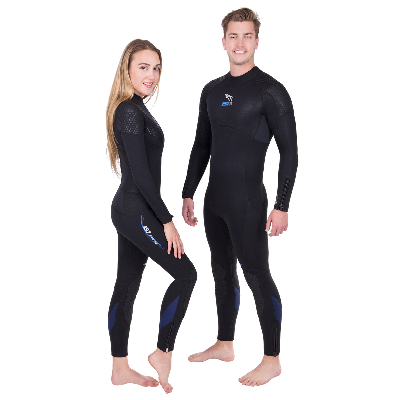 IST WS8 3mm 5mm 7mm Premium Diving Jumpsuit with Super-Stretch Panels for Men