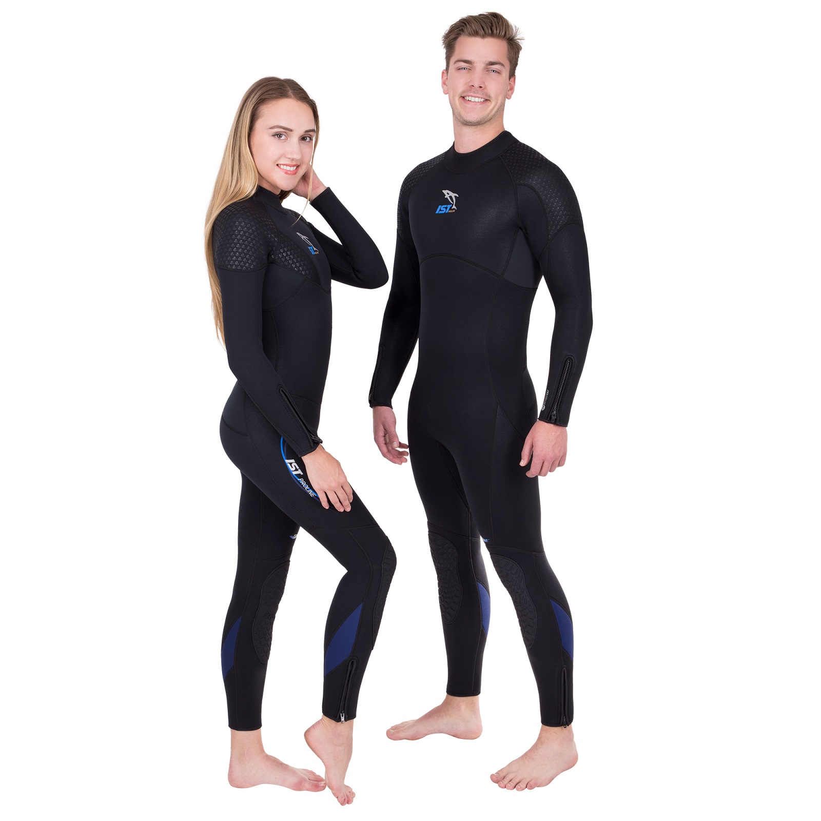 IST WS8 3mm 5mm 7mm Premium Diving Jumpsuit with Super-Stretch Panels for Men 