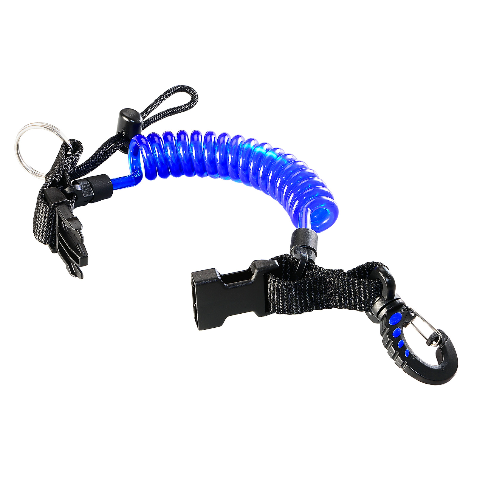 Coil Lanyard with Quick Release